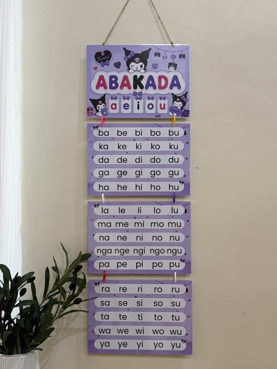 Kuromi Abakada Wall Chart