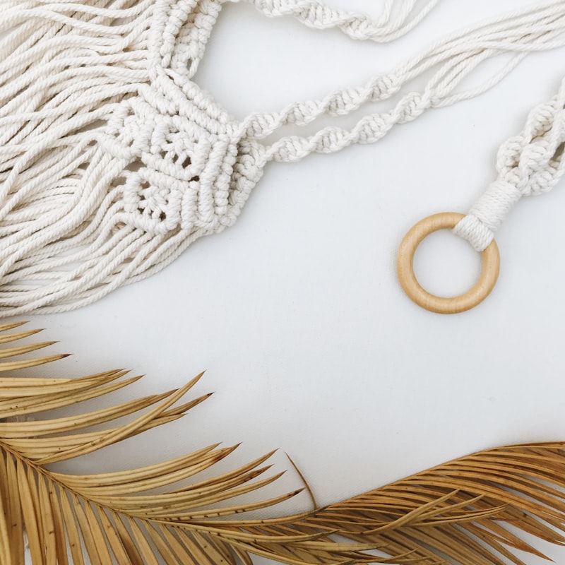 Macramé Keychain